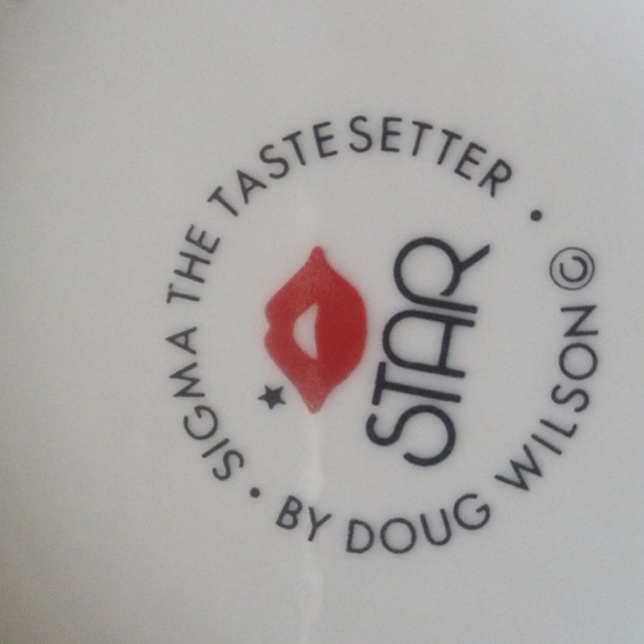 Sigma The Taste setter Doug Wilson 6 oz white "Star" creamer 👄 - Picture 2 of 2